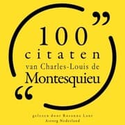 Cover von 100 citaten van Charles-Louis de Montesquieu