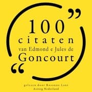 Cover von 100 citaten van Edmond e Jules de Goncourt