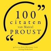 Cover von 100 citaten van Marcel Proust