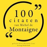 Cover von 100 citaten van Michel de Montaigne