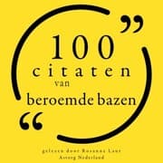 Cover von 100 citaten van beroemde bazen