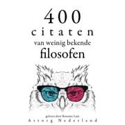 Cover von 400 citaten van weinig bekende filosofen