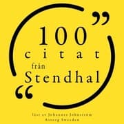 Cover von 100 citat från Stendhal