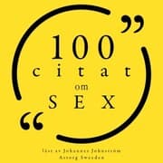 Cover von 100 citat om sex