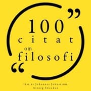 Cover von 100 citat om filosofi