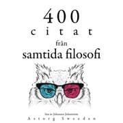 Cover von 400 citat från samtida filosofi