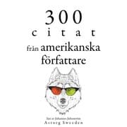 Cover von 300 citat från amerikanska författare