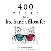 Cover von 400 citat från lite kända filosofer