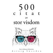 Cover von 500 citat av stor visdom