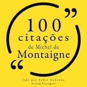 Cover von 100 citações de Michel de Montaigne