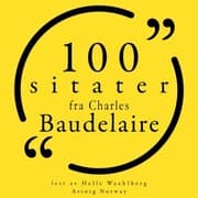 Cover von 100 sitater fra Charles Baudelaire