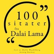Cover von 100 sitater fra Dalai Lama