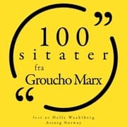 Cover von 100 sitater fra Groucho Marx