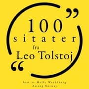 Cover von 100 sitater fra Leo Tolstoj