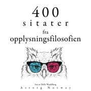 Cover von 400 sitater fra opplysningsfilosofien