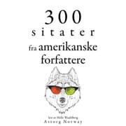 Cover von 300 sitater fra amerikanske forfattere