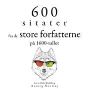 Cover von 600 sitater fra store forfattere fra 1600-tallet