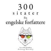Cover von 300 sitater fra engelske forfattere