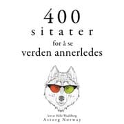 Cover von 400 sitater for å se verden annerledes