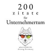 Cover von 200 Zitate für Unternehmertum