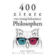 Cover von 400 Zitate von wenig bekannten Philosophen