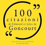 Cover von 100 citazioni di Edmond e Jules de Goncourt