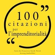 Cover von 100 citazioni per l'imprenditorialità