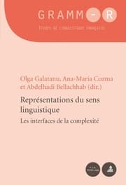 Cover von Représentations du sens linguistique