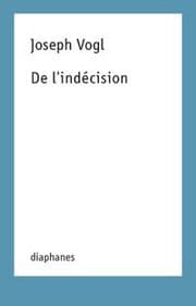 Cover von De l'indécision