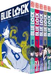 Cover von Blue Lock - Band 6-10 im Sammelschuber