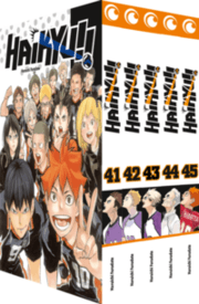 Cover von Haikyu!! Sammelbox 5 - Band 41-45 im Schuber
