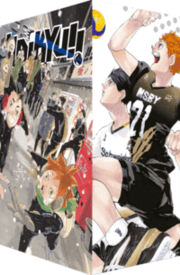 Cover von Haikyu!! Sammelbox 5 - Band 45 mit Sammelschuber