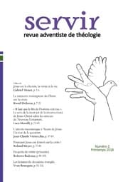 Cover von Servir - Revue adventiste de théologie