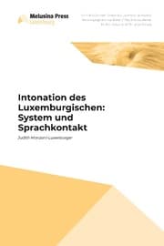 Cover von Intonation des Luxemburgischen: System und Sprachkontext