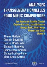 Cover von Analyses transgénérationnelles pour mieux comprendre