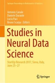 Cover von Studies in Neural Data Science