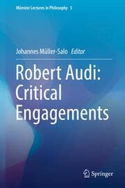 Cover von Robert Audi: Critical Engagements