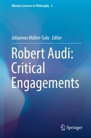 Cover von Robert Audi: Critical Engagements
