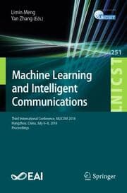 Cover von Machine Learning and Intelligent Communications