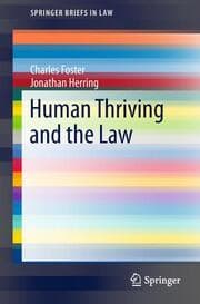 Cover von Human Thriving and the Law