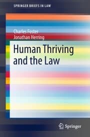 Cover von Human Thriving and the Law