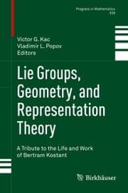Cover von Lie Groups, Geometry, and Representation Theory