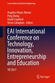 Cover von EAI International Conference on Technology, Innovation, Entrepreneurship and Education
