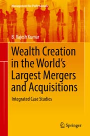 Cover von Wealth Creation in the Worlds Largest Mergers and Acquisitions