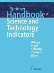 Cover von Springer Handbook of Science and Technology Indicators