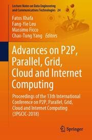Cover von Advances on P2P, Parallel, Grid, Cloud and Internet Computing