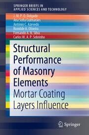 Cover von Structural Performance of Masonry Elements
