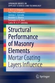 Cover von Structural Performance of Masonry Elements