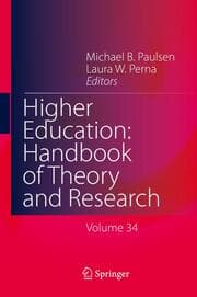Cover von Higher Education: Handbook of Theory and Research