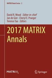 Cover von 2017 MATRIX Annals
